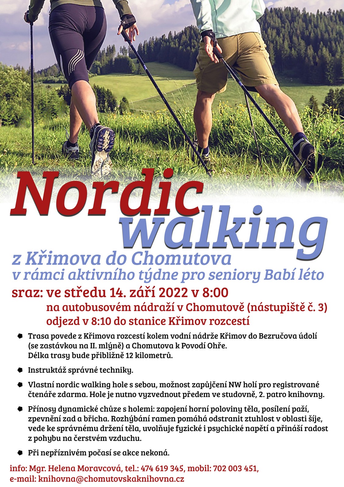 Babi leto Nordic walking