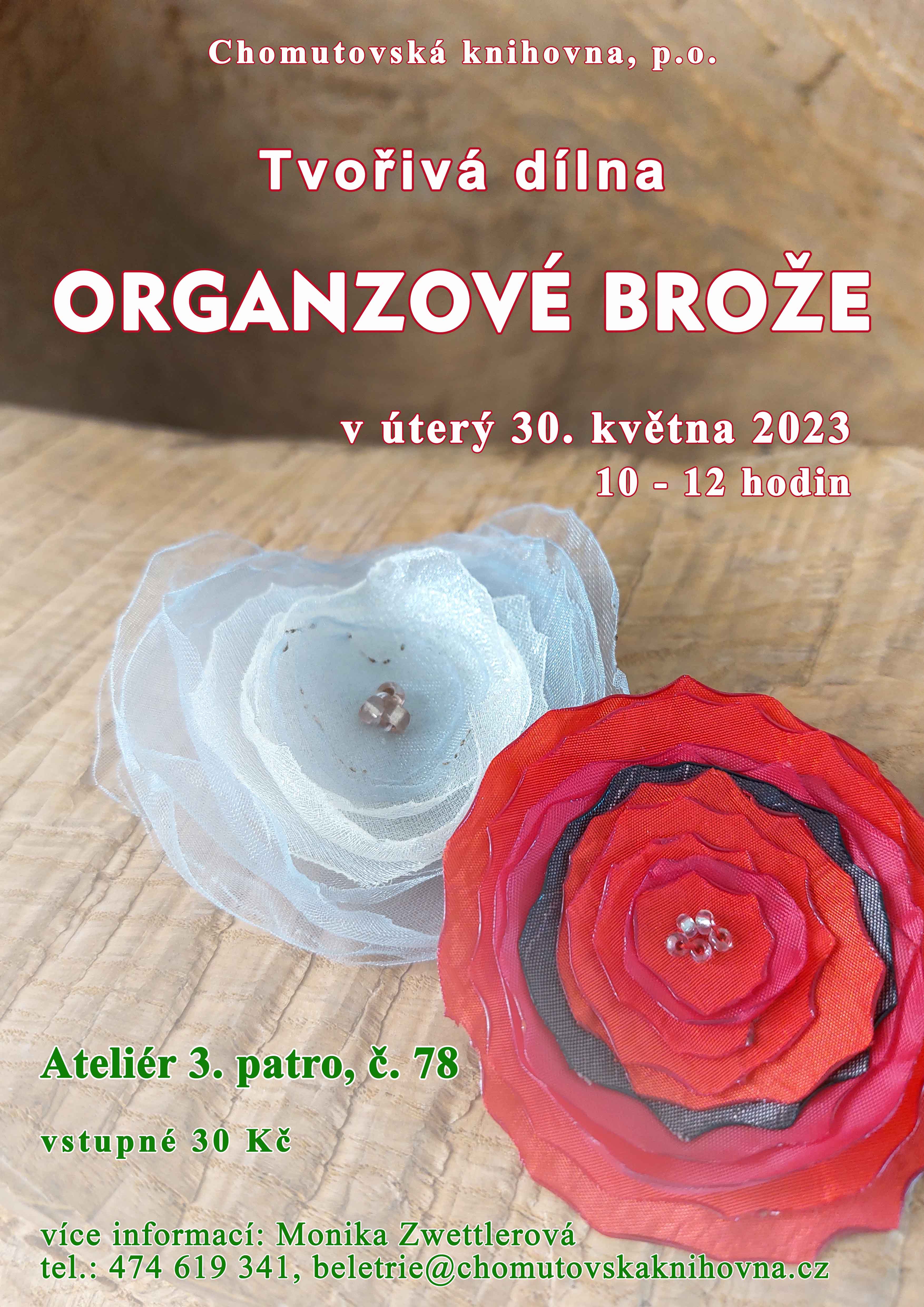 WEB Organzové brože