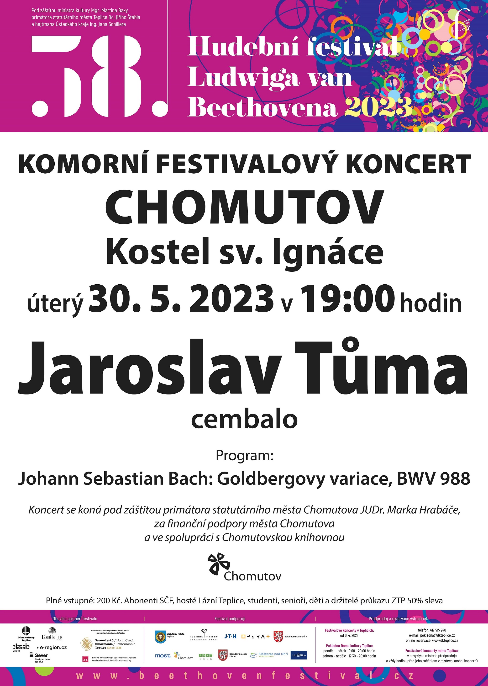 beethoven plakat Chomutov