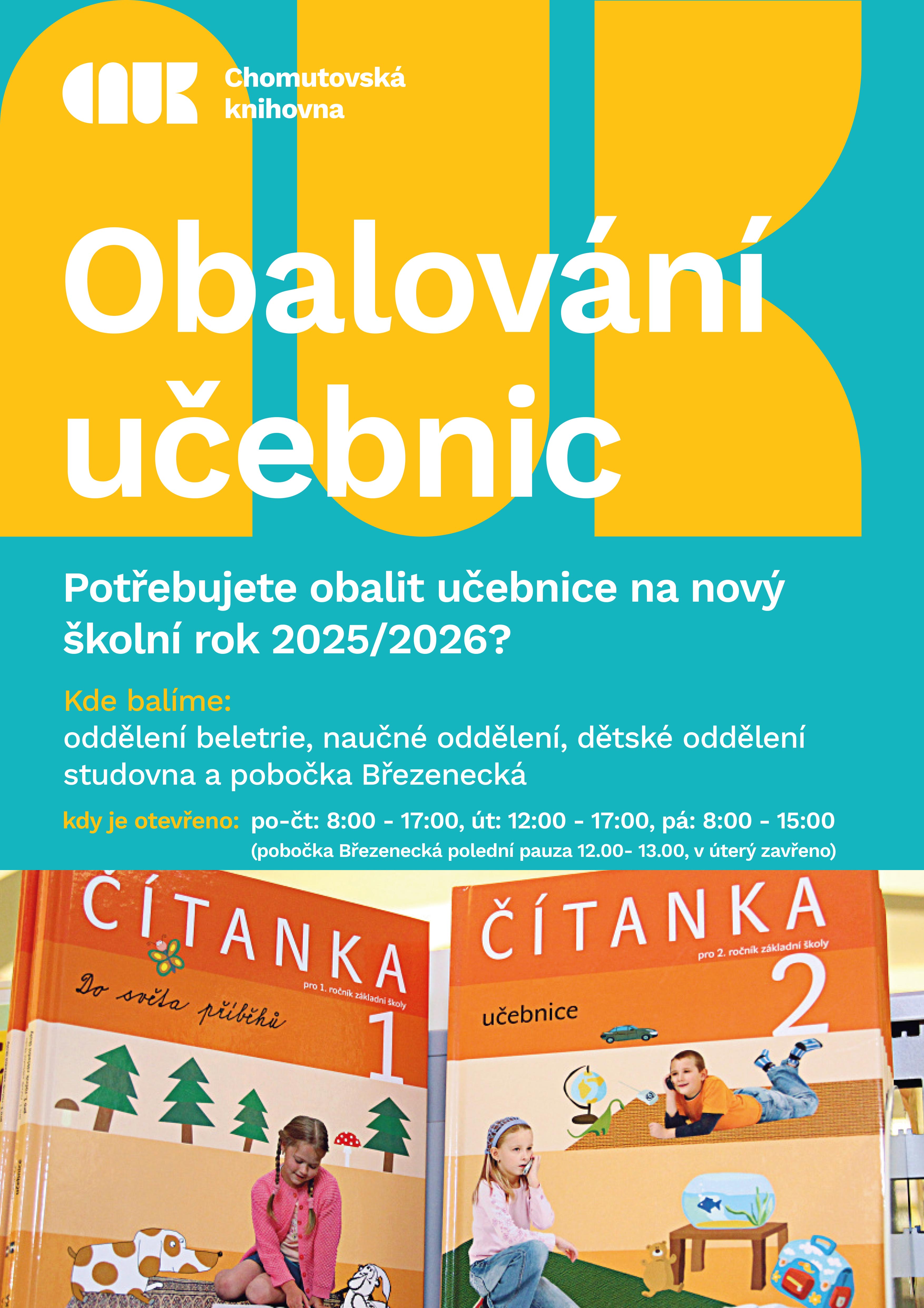 Obalovani ucebnic